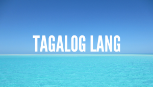 Филиппинский язык Тагалог